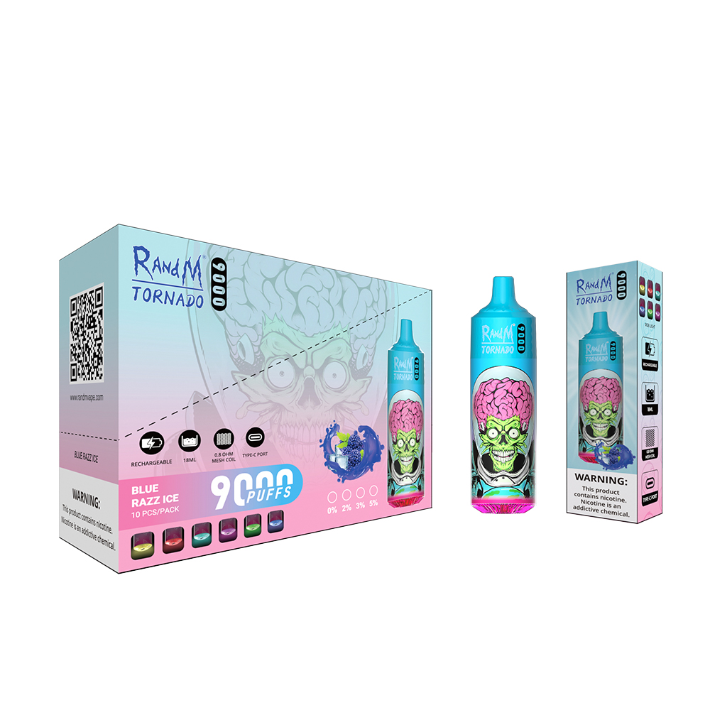 randm-tornado-card RandM Tornado 9000 Puffs Jednorazowy Vape - obrazek 1