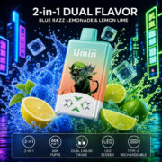 UMIN 2in1 60000 Puffs Jednorazowy Vape - obrazek 3