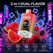 UMIN 2in1 60000 Puffs Jednorazowy Vape - obrazek 9