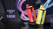 UMIN Sixer 6in1 180000 Puffs Jednorazowy Vape - obrazek 11